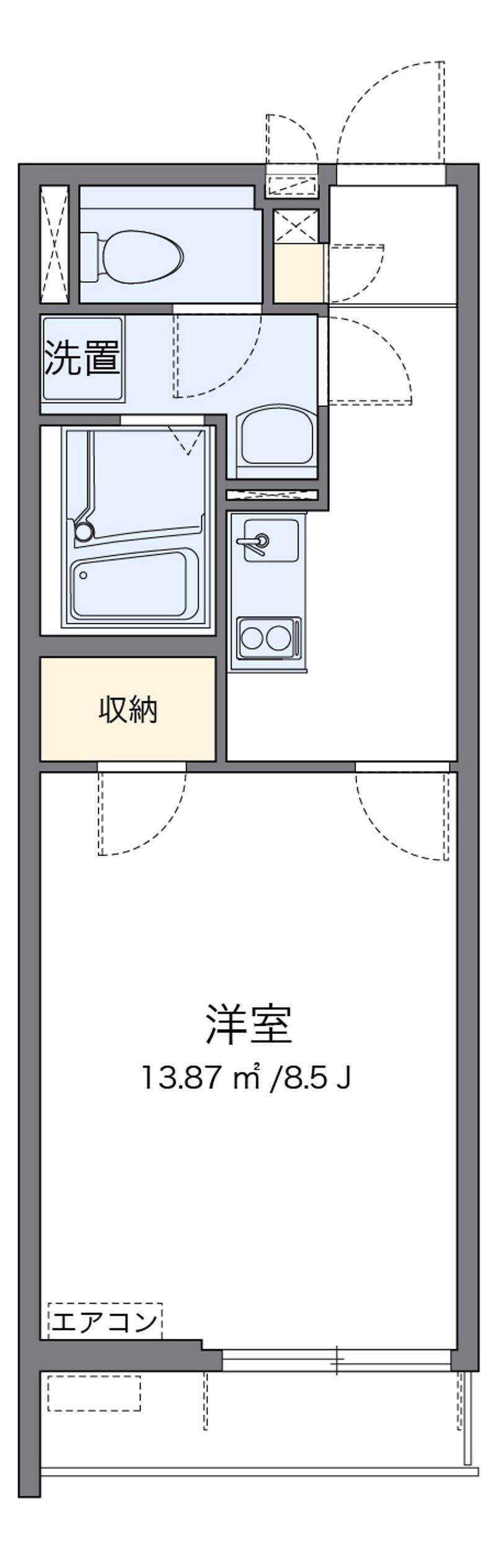 クレイノチガヤ 間取り