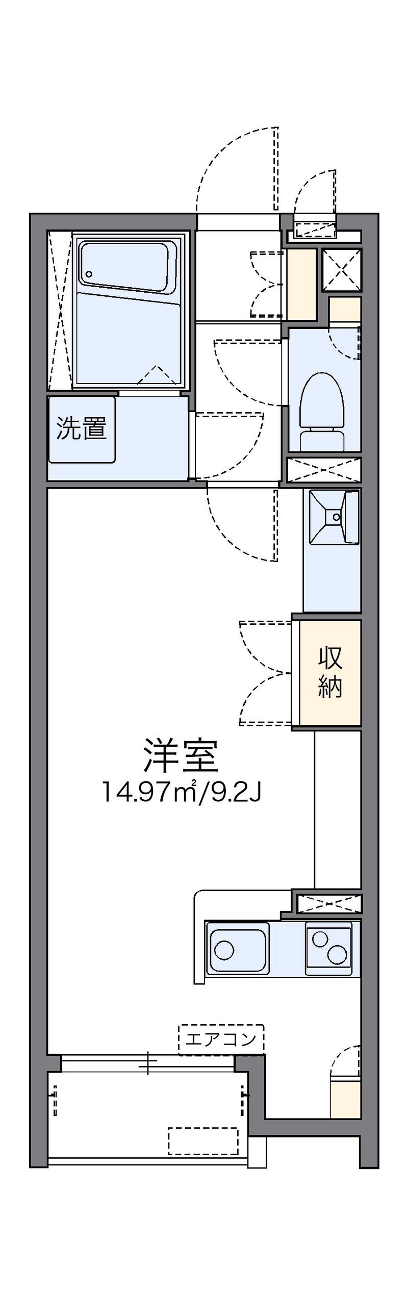 レオネクストコンツェルト 間取図