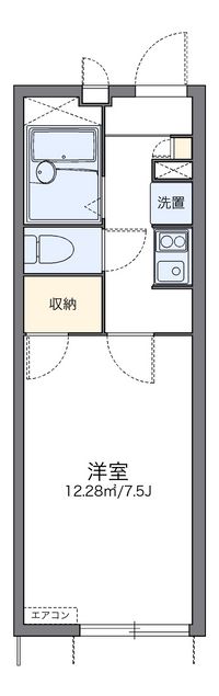 レオパレス大陽舞鶴 間取り図