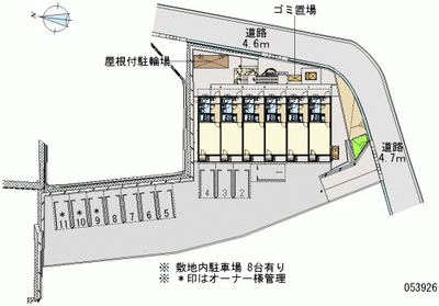 53926 Monthly parking lot