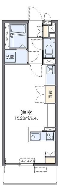 レオネクストあおばⅡ 間取り図