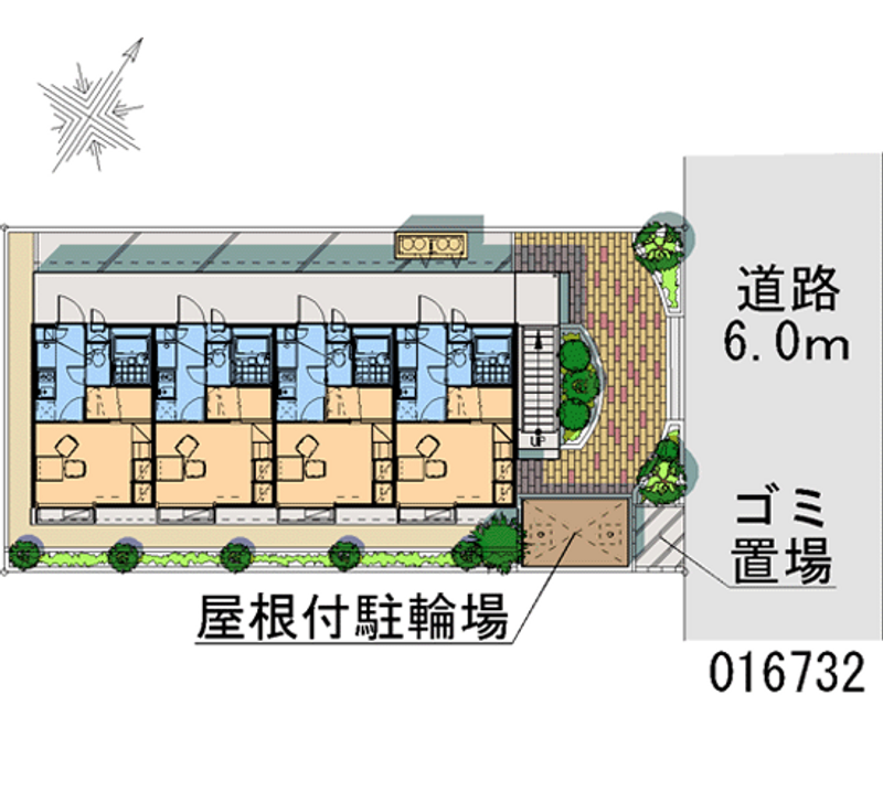 レオパレスジュネス・東大宮 区画図