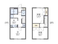 レオパレスＫＡＷＡＧＵＣＨＩⅡ 間取り図