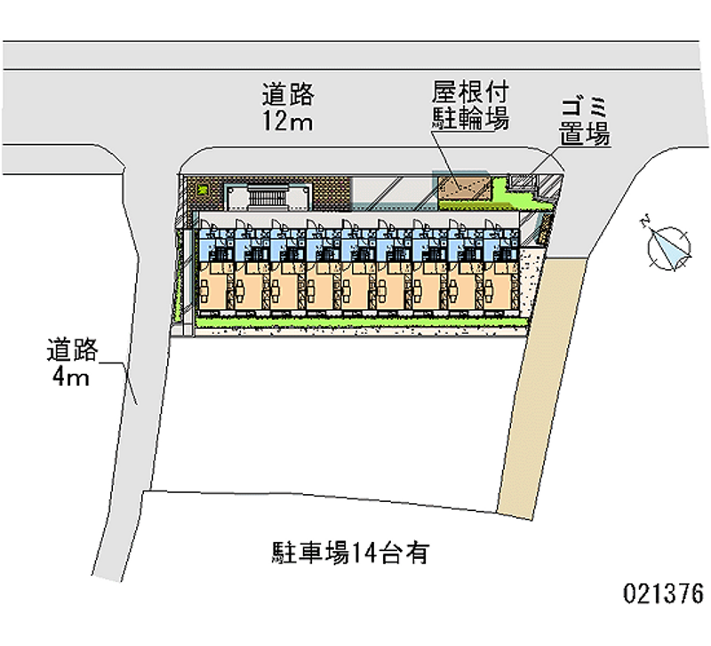 21376月租停車場