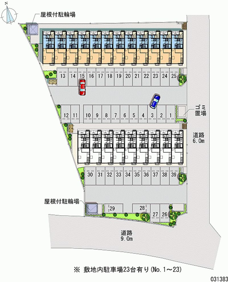 レオパレスロハス　Ａ 月極駐車場