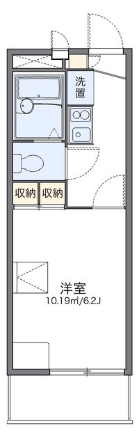 レオパレス桂 間取り図