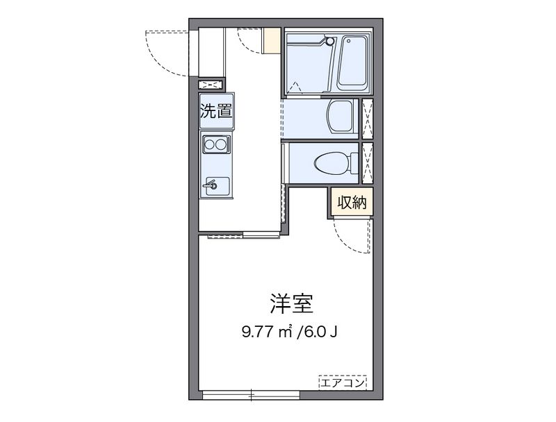 クレイノサンフラワー　中野 間取り