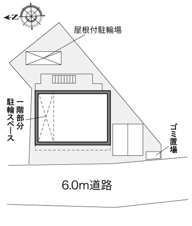 レオパレス三都 配置図
