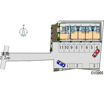 10966 Monthly parking lot