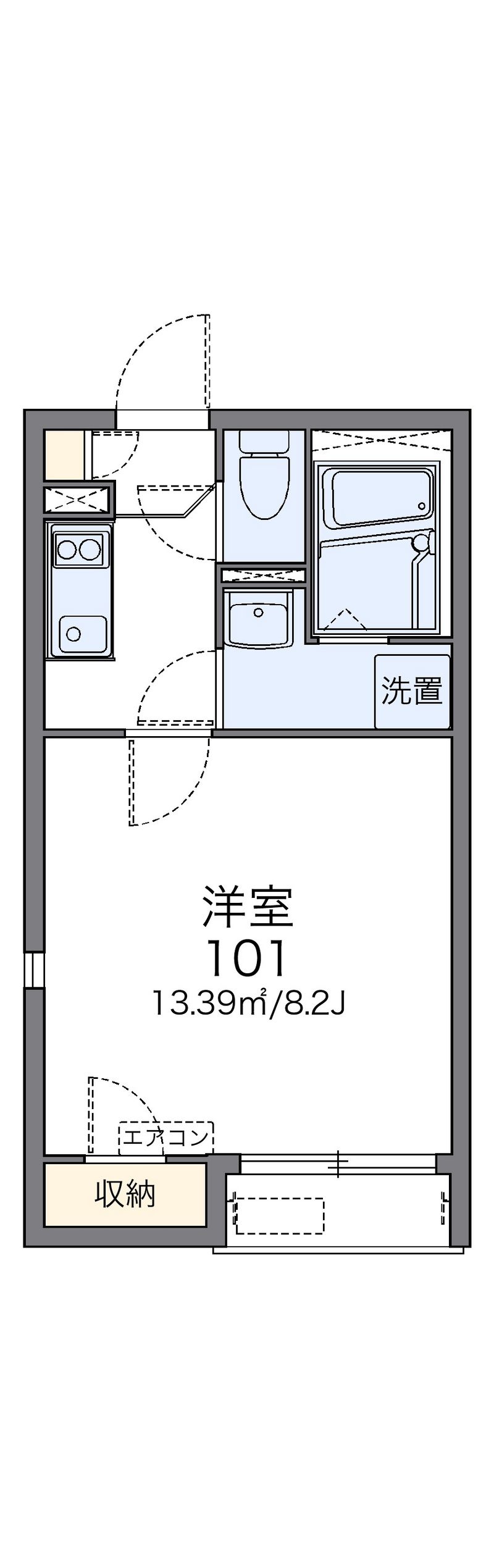 レオネクストフローレンス愛 間取図