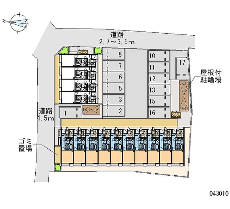 43010月租停车场