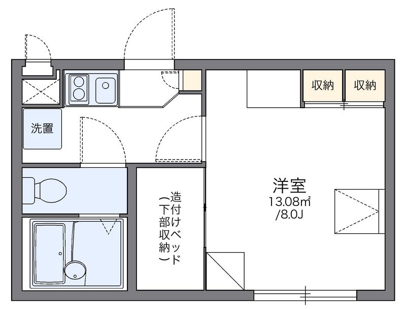 レオパレスＦｌｏｗｅｒ 間取図