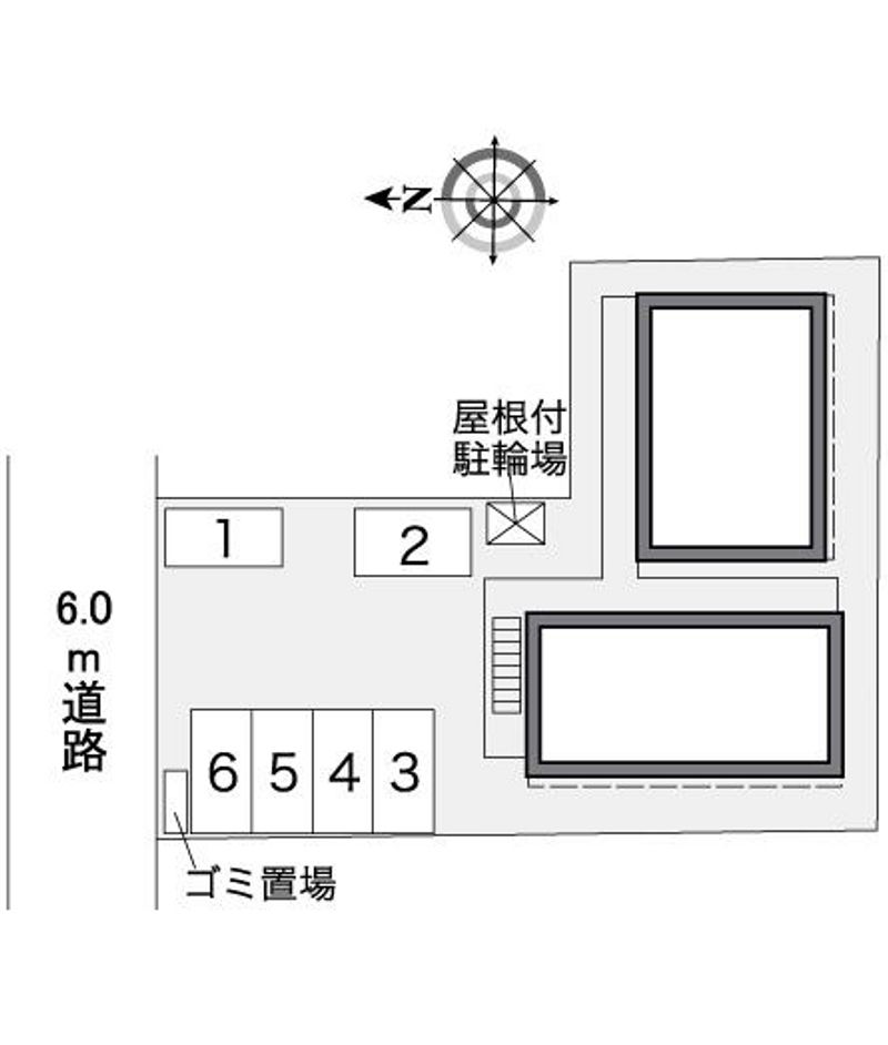 レオパレス響 配置図