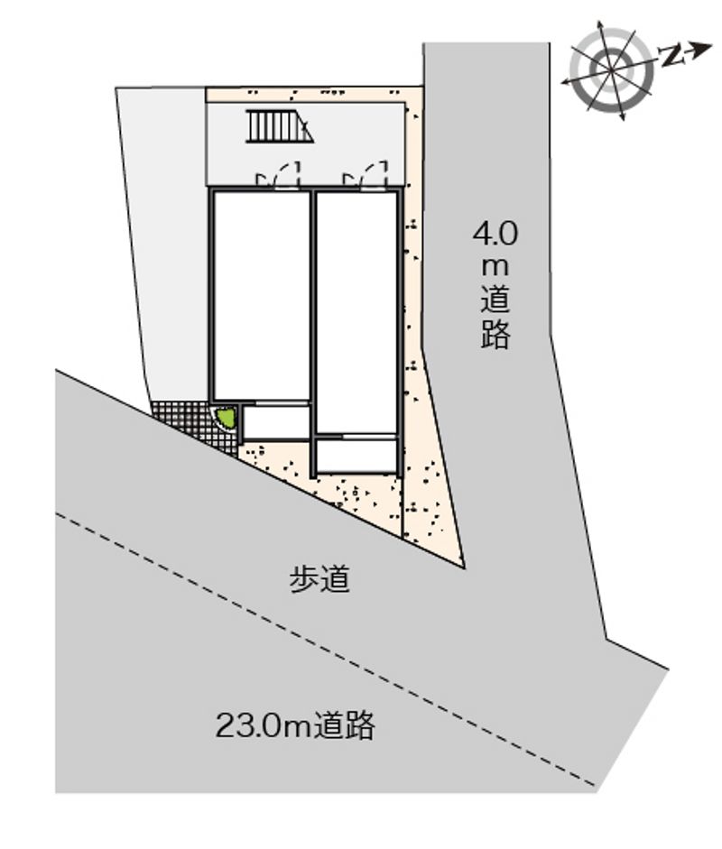 クレイノキャメリア仲六郷 配置図