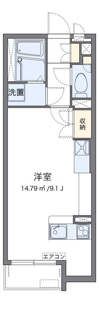 ミランダグランドソレーユⅡ 間取図