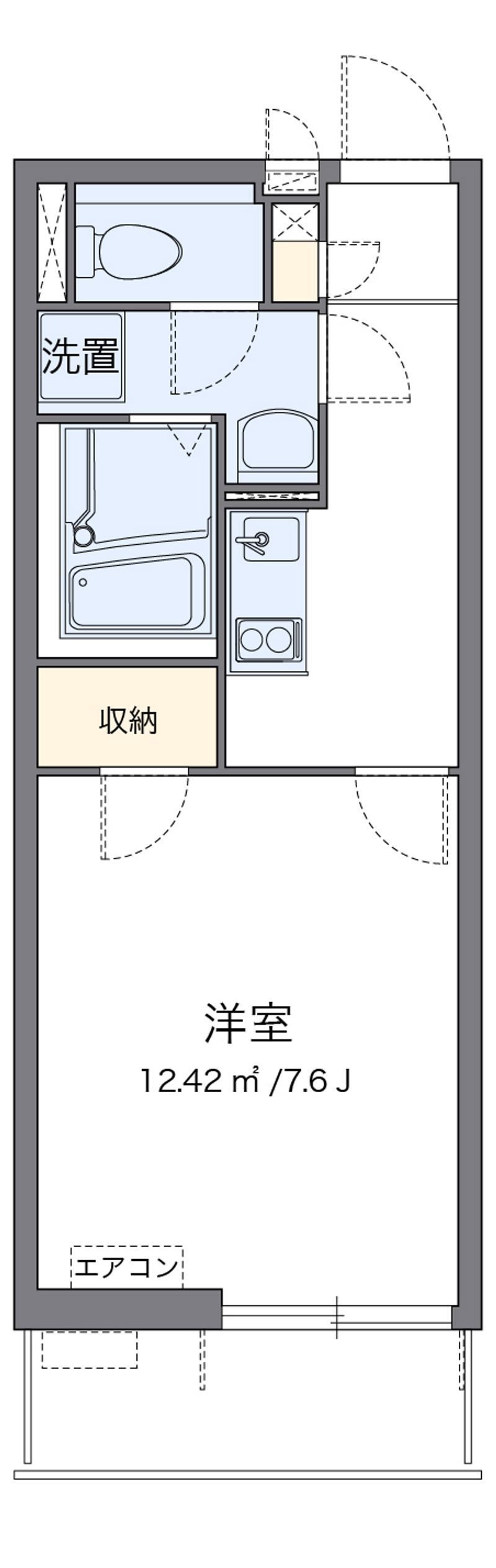 クレイノライズ日吉 間取図