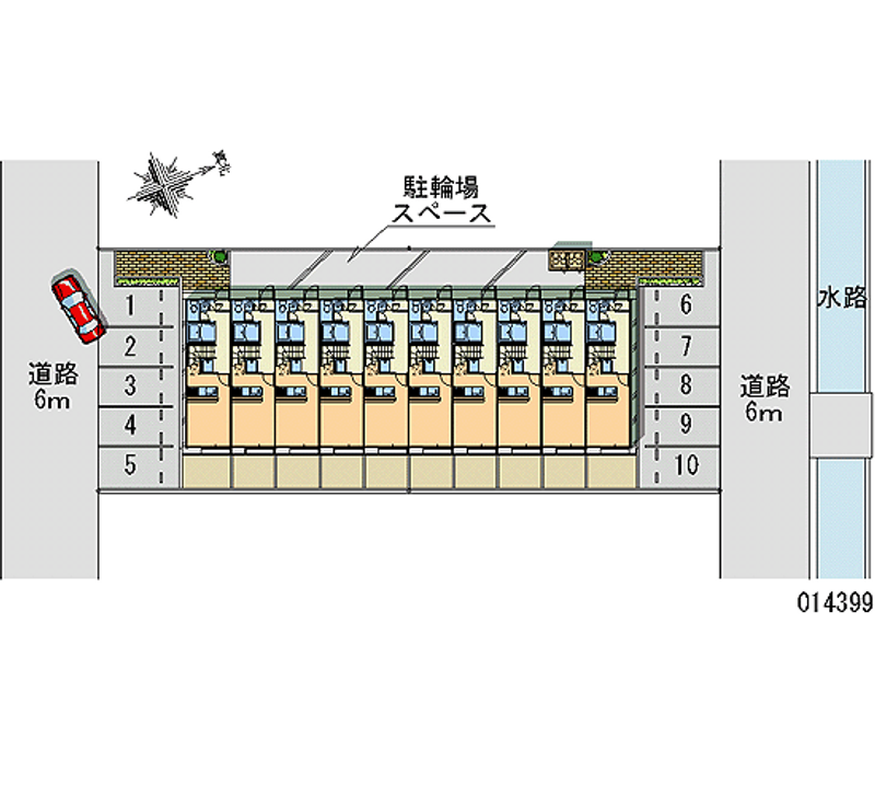 14399 Monthly parking lot