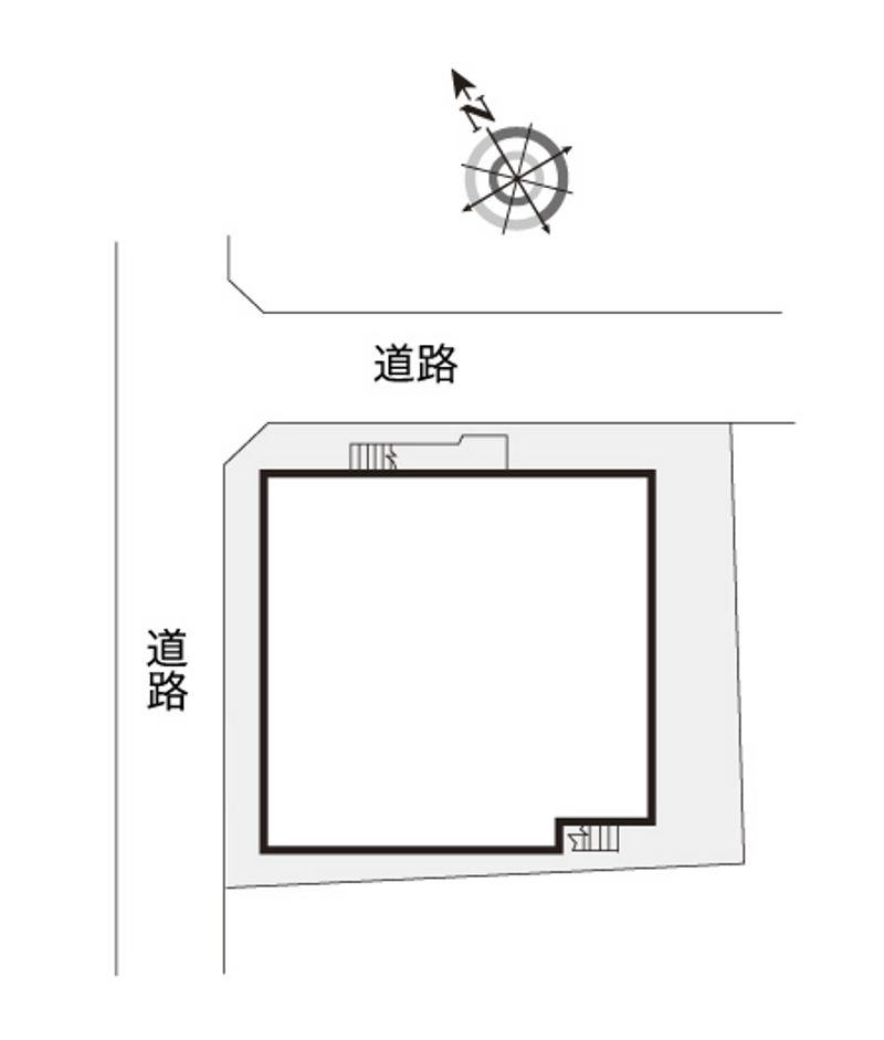レオパレス天沼 配置図