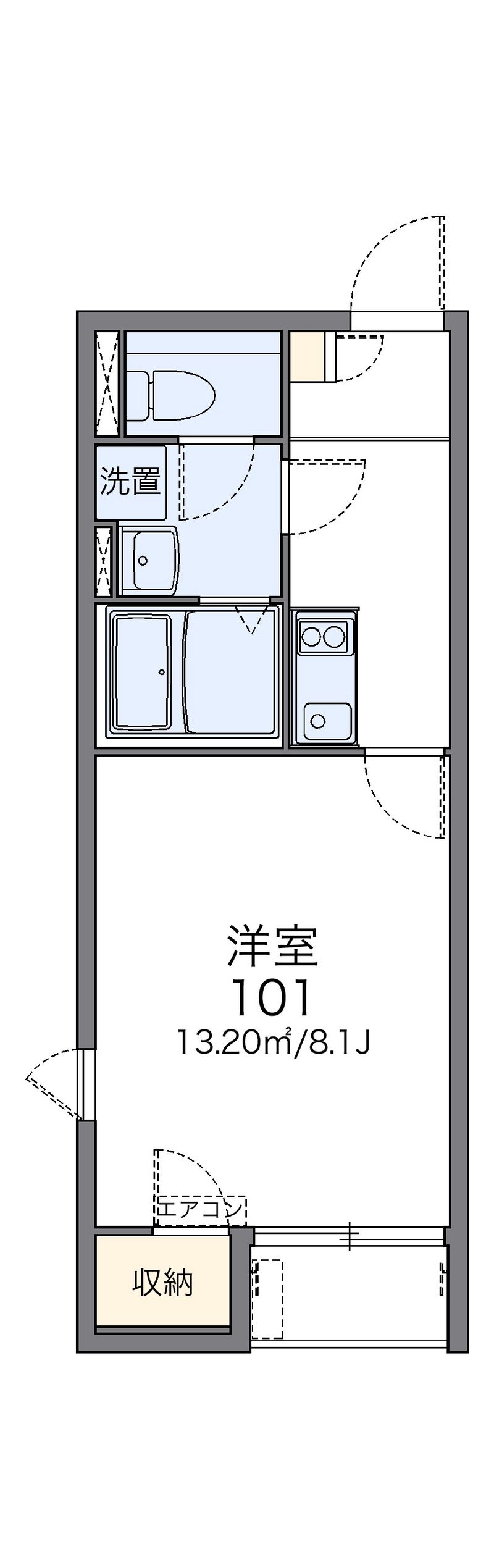 レオネクストセレンディップ久末 間取図