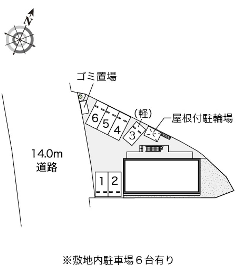 レオパレスアステール 配置図