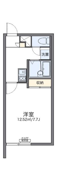 レオパレスラ　カーサデルソル 間取り図