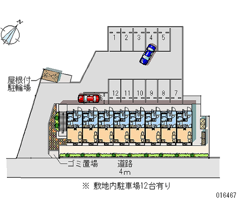 16467月租停车场