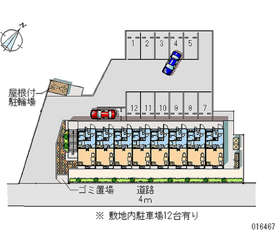 16467月租停車場