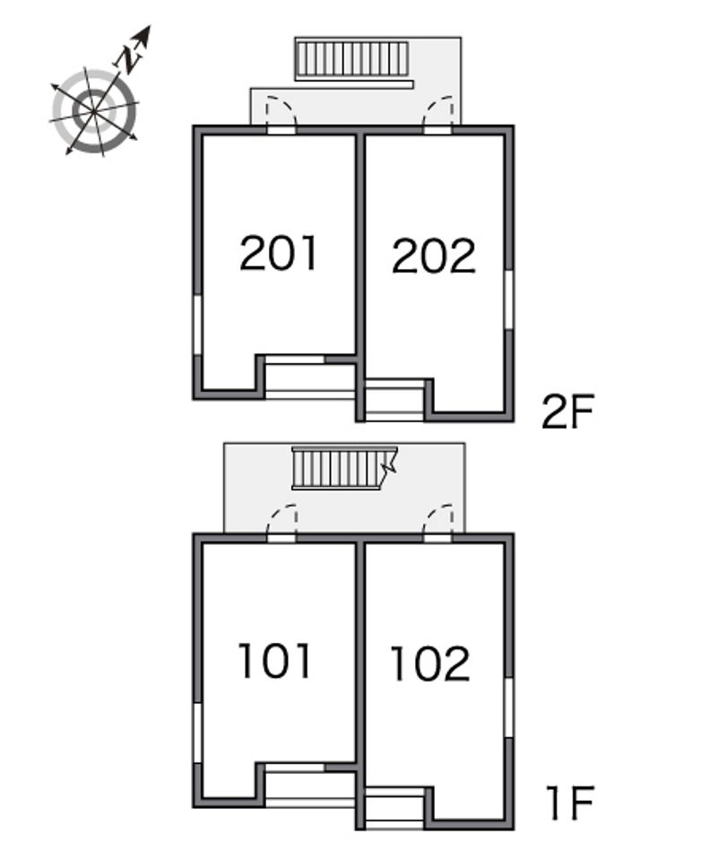 レオネクストマグノリア 間取り配置図