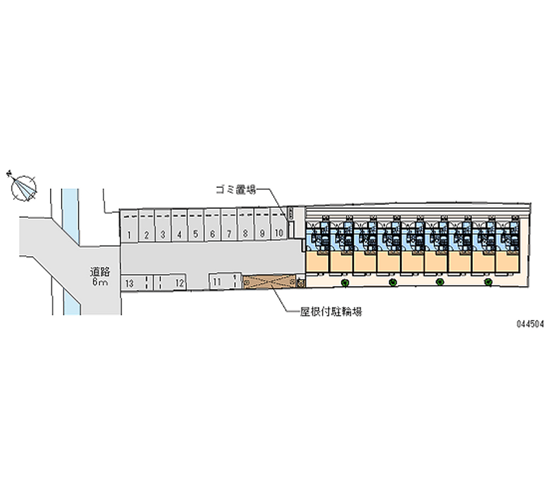 レオネクストならや 月極駐車場