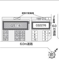 レオパレス恵 駐車場