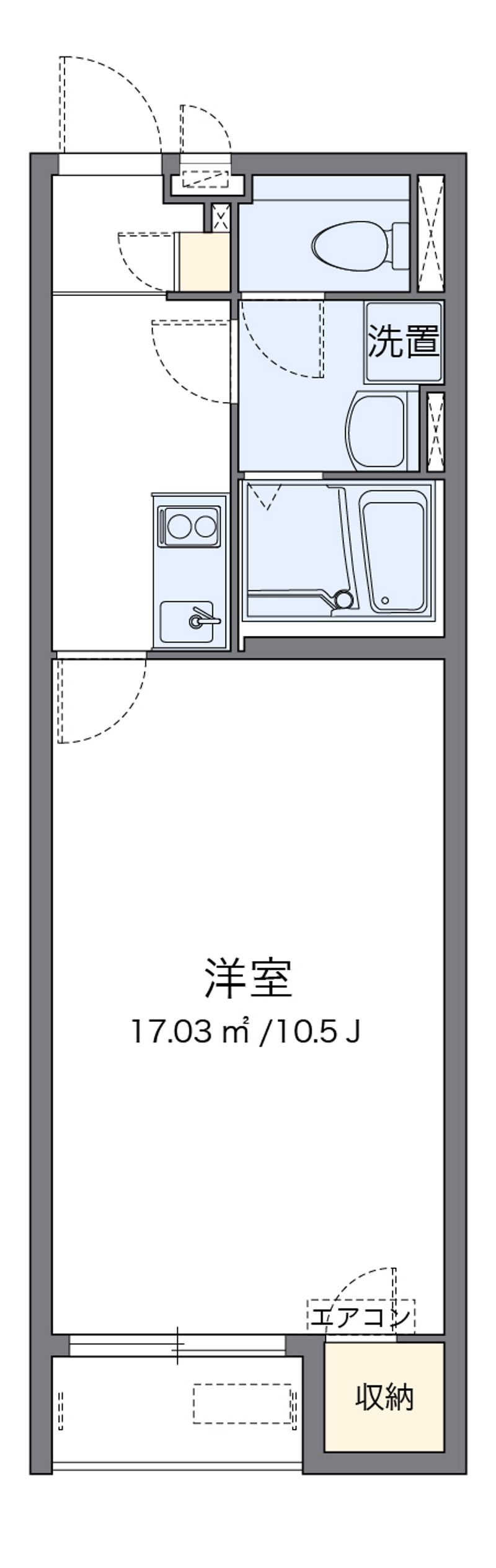 クレイノユートピア 間取図