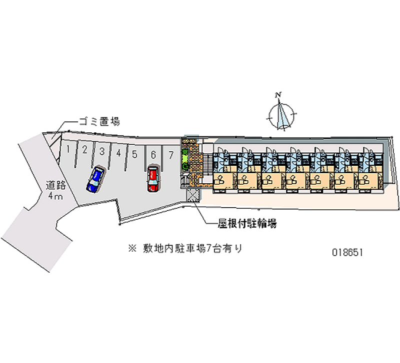 18651月租停車場