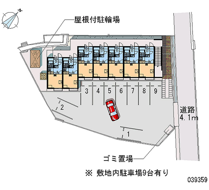 レオパレスアスティ　新田 共用部分