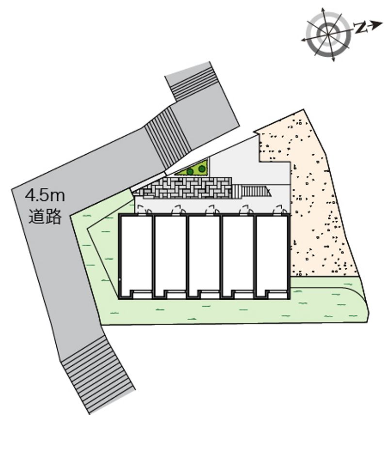 レオネクストフォレスト江見 配置図