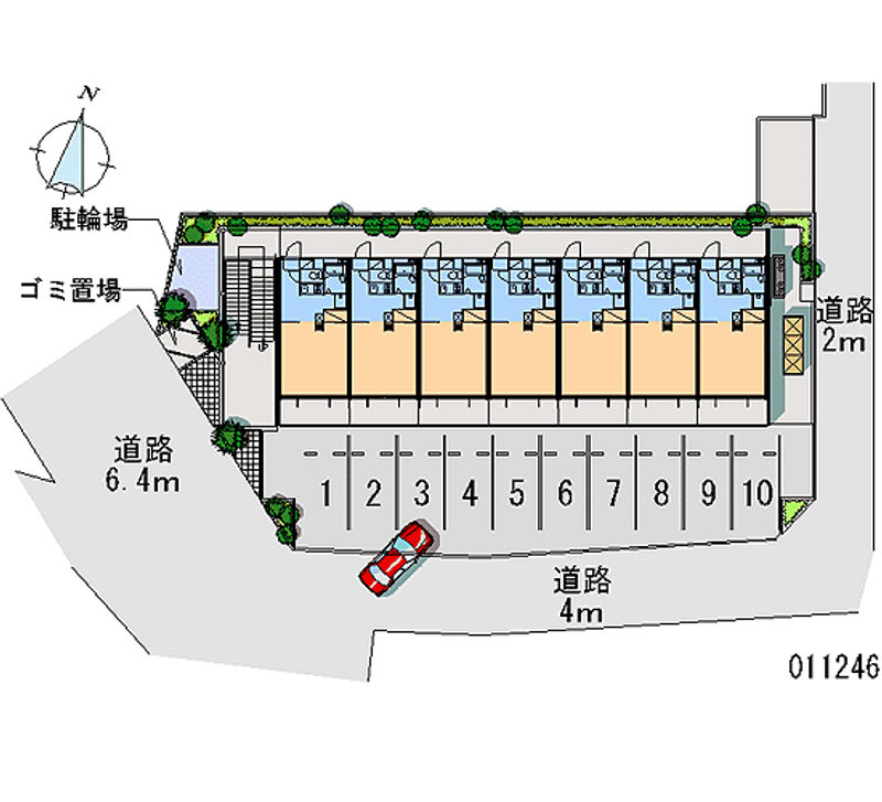 11246 Monthly parking lot