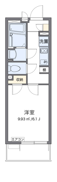 クレイノのぞみⅡ 間取り図