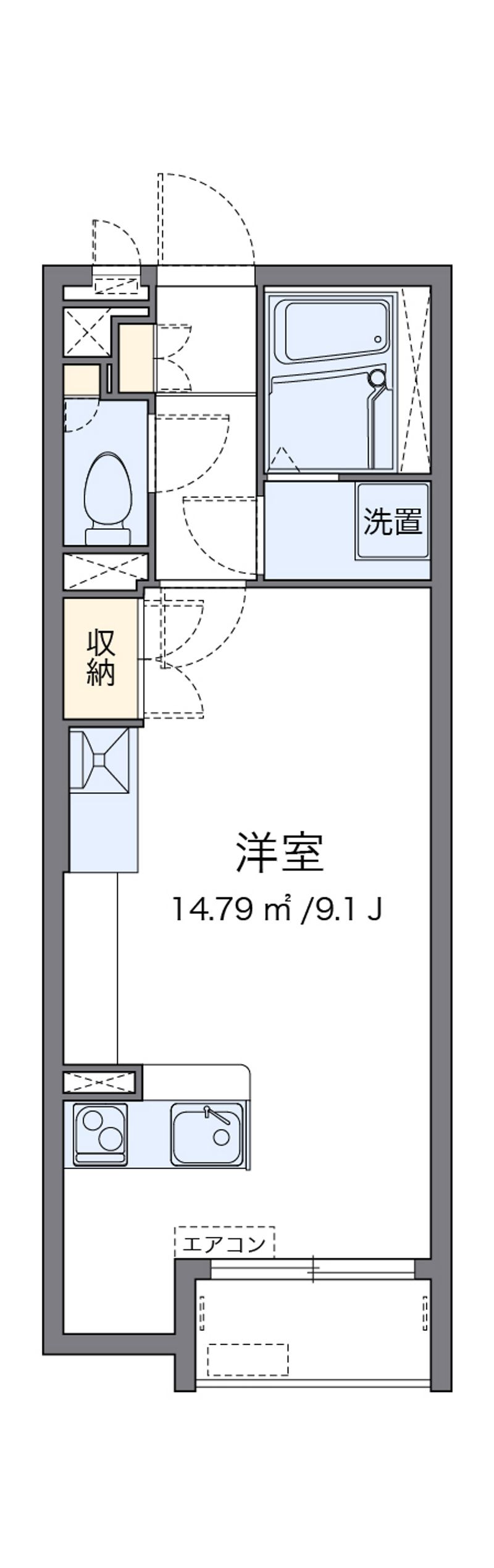 ミランダグランエスポワール 間取図