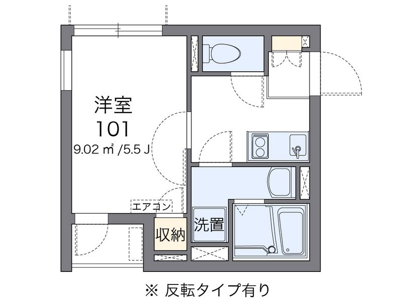 クレイノルーチェ 間取図