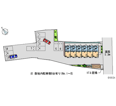 18124 Monthly parking lot