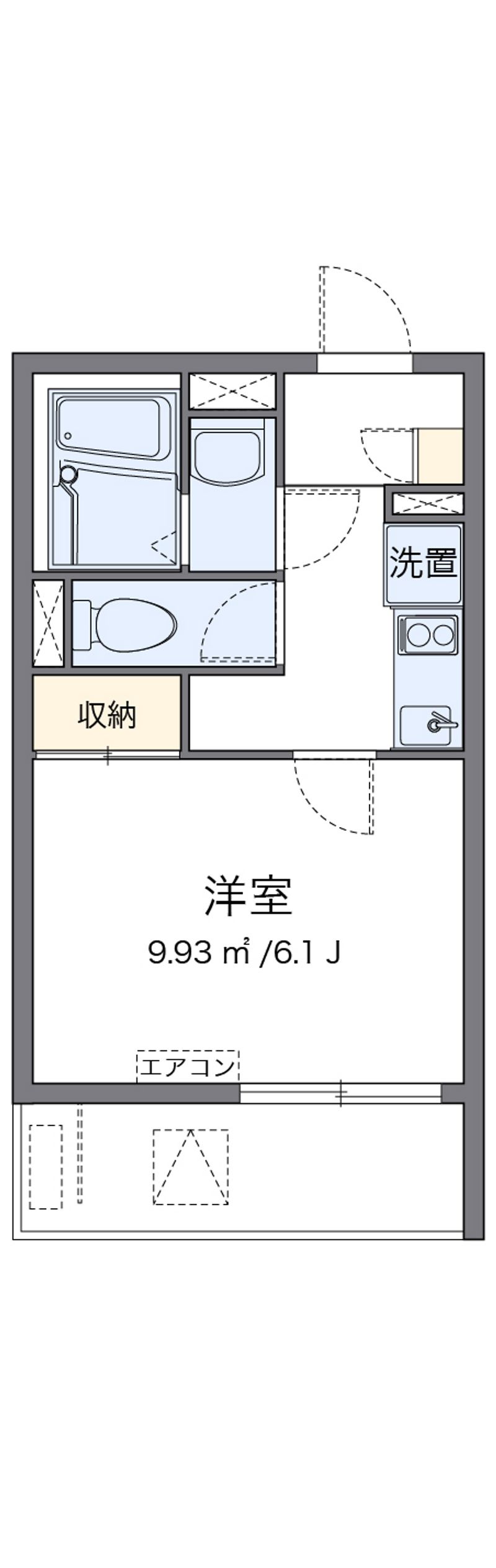レオネクストフェリス 間取図