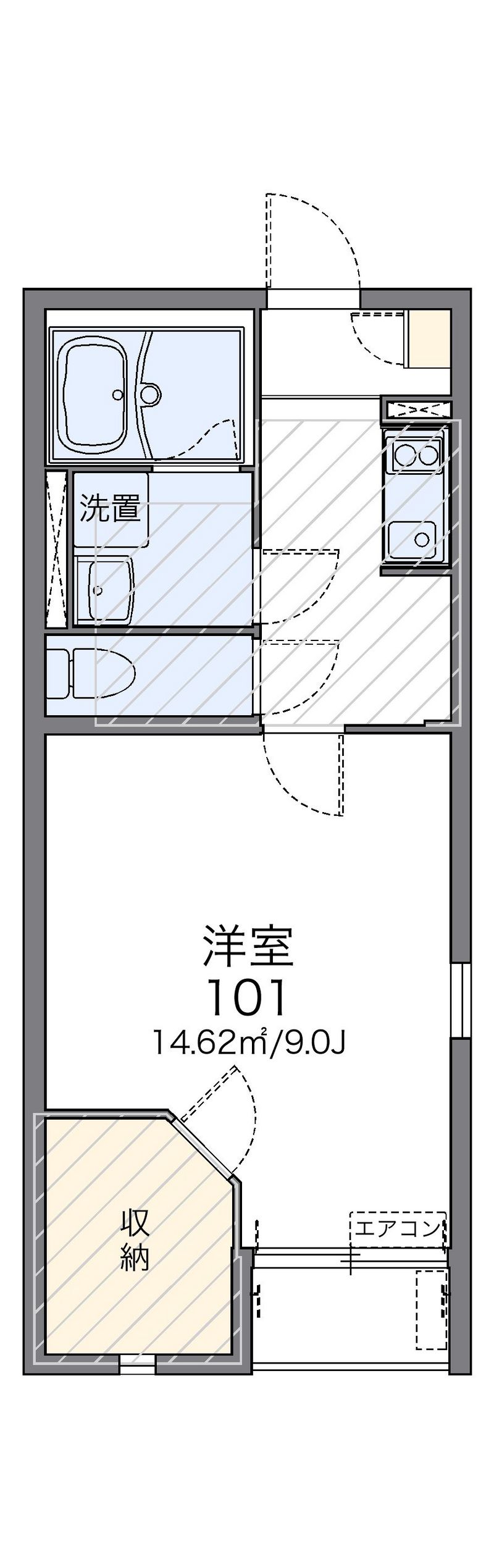 レオネクストエスペランサ 間取図