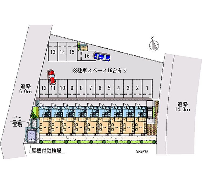 23272月租停車場