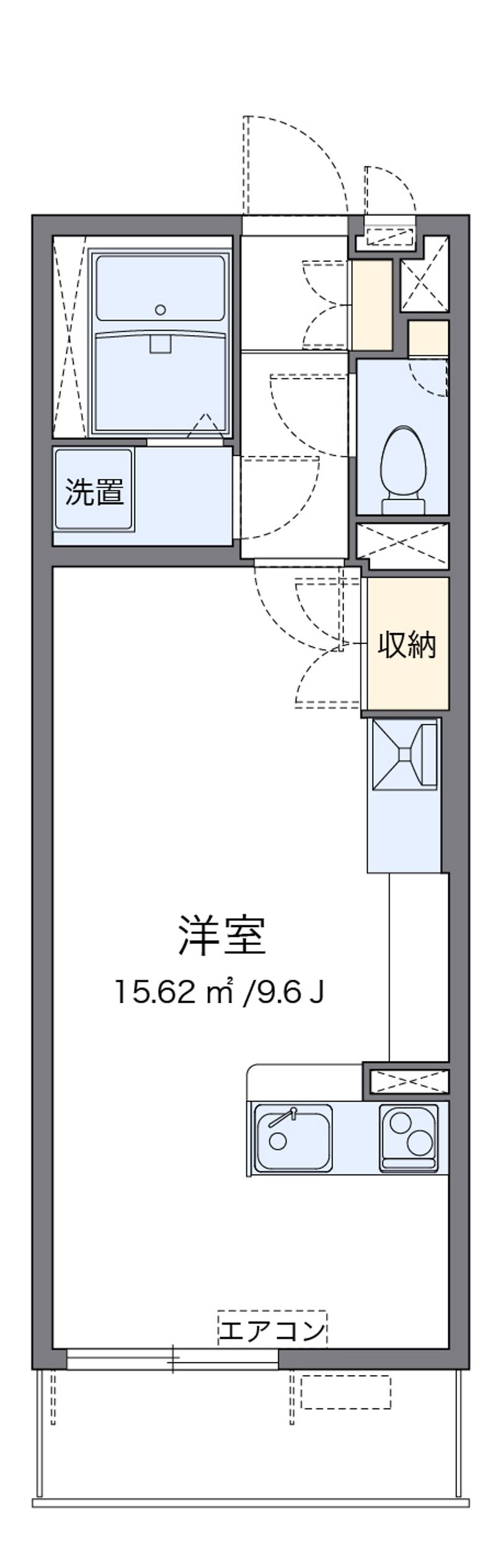 ミランダシャンデフレーズⅡ 間取図