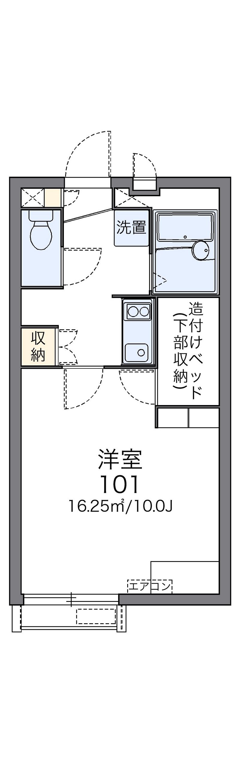 レオネクストＨＥＩＳＡＫＡ 間取図