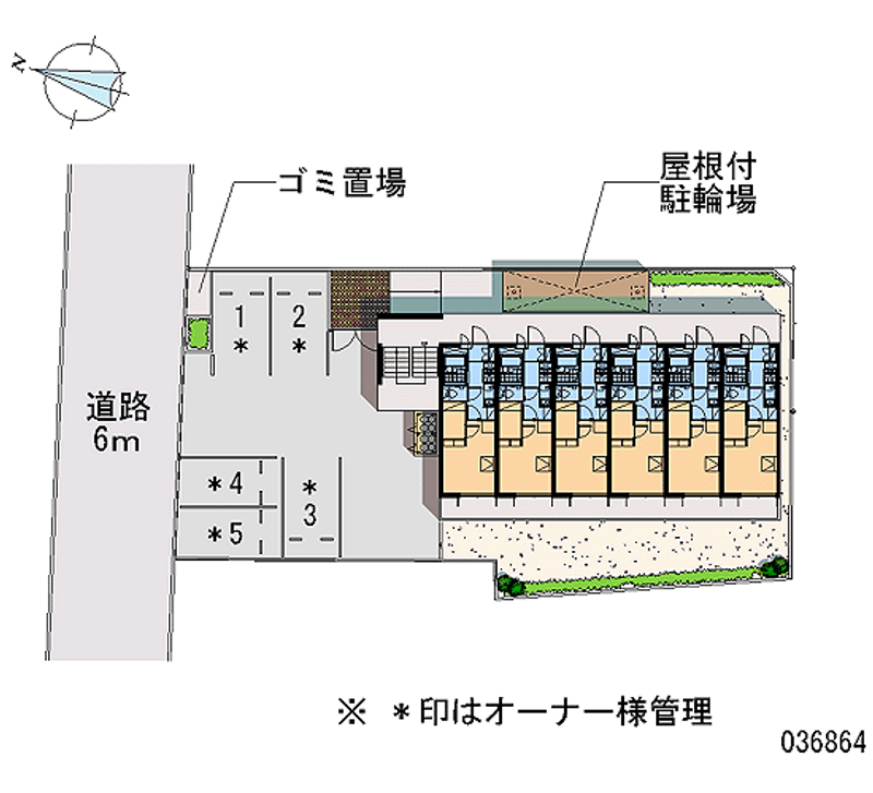レオパレス東蟹屋アネックス 共用部分
