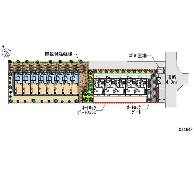 14642 bãi đậu xe hàng tháng