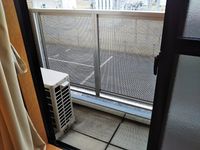 レオパレスコンフォールツクバ バルコニー