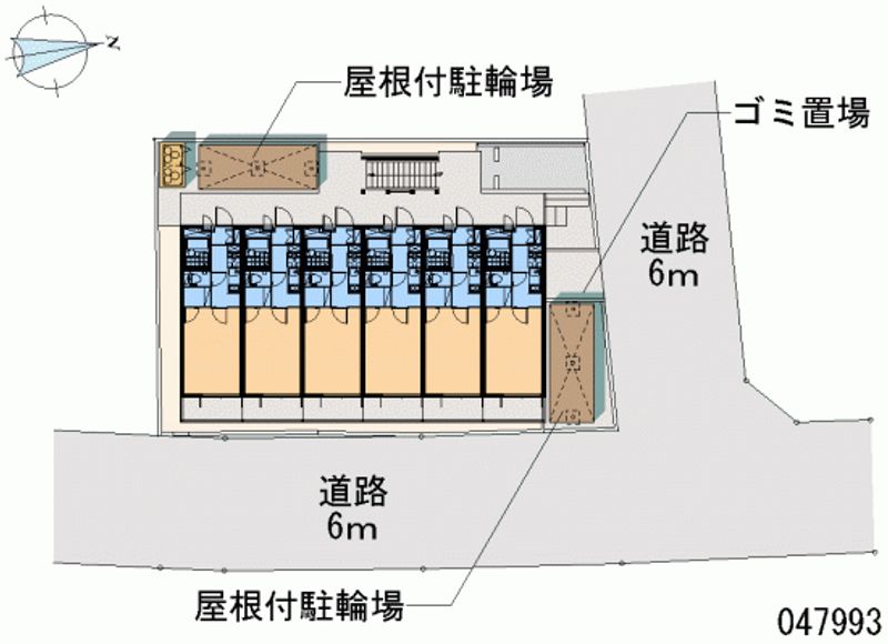 レオパレスカメリヤ 区画図