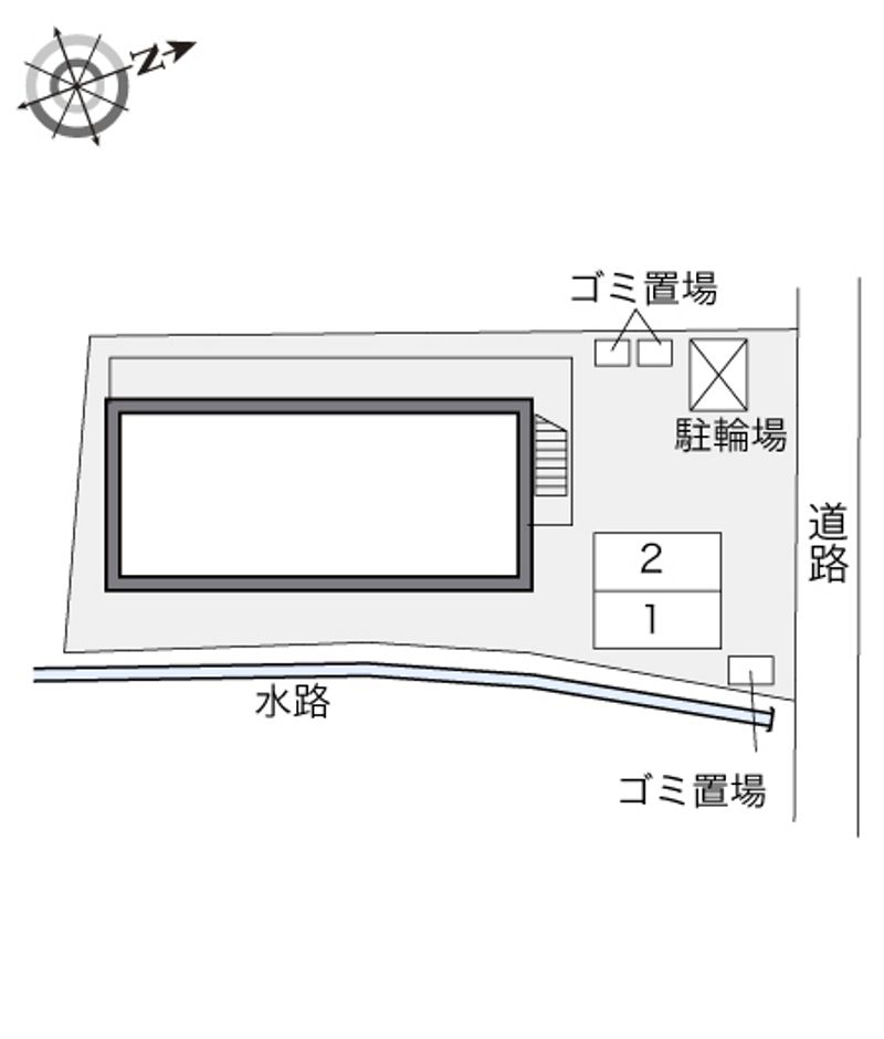 レオパレス源池 配置図