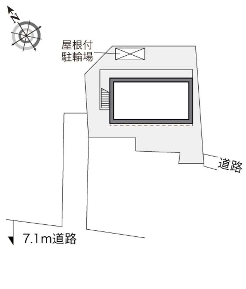 レオパレスヨロズヤＥ 配置図
